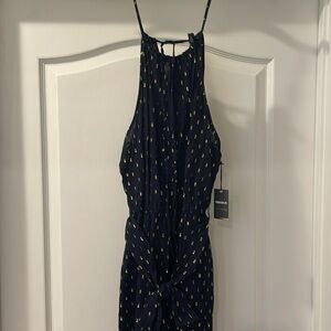 Girls Navy/Gold Forever 21 Jumpsuit - Size M